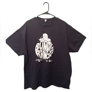 Moonlite Bunny Ranch Black Graphic T-Shirt Menβs Size XXL